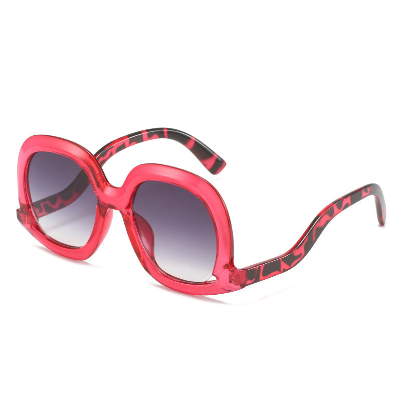 Y2K Thick Frame Sunglasses Gradient Eyeglasses