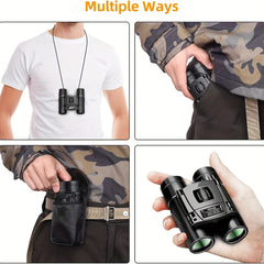 Waterproof HD Telescope Phone Binoculars For Camping Hiking Concert