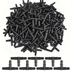 4pcs Barbed Tee Fittings for 4 7mm Water Tube Drip Irrigation