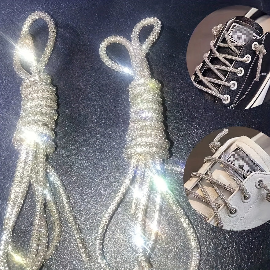 Rhinestone Rope Shoe Decoration - Sparkle Bling Shoe Laces
