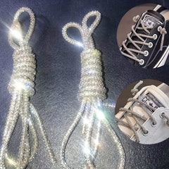 Rhinestone Rope Shoe Decoration - Sparkle Bling Shoe Laces