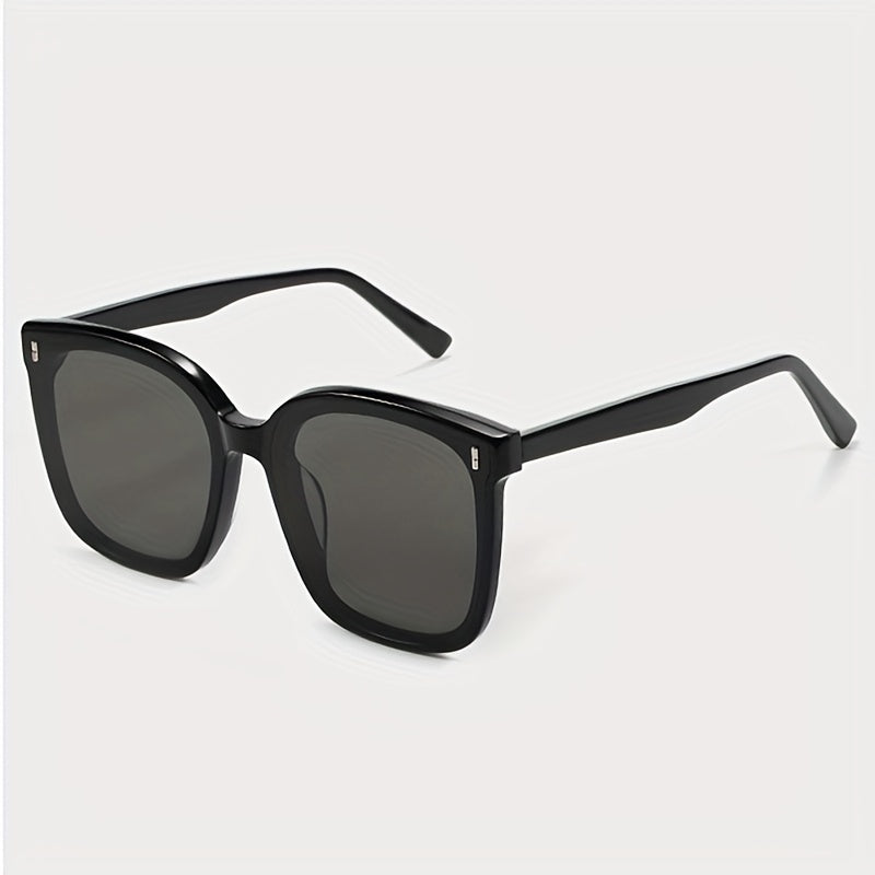 Square Sunglasses Men Women Casual Mirror Lens UV400