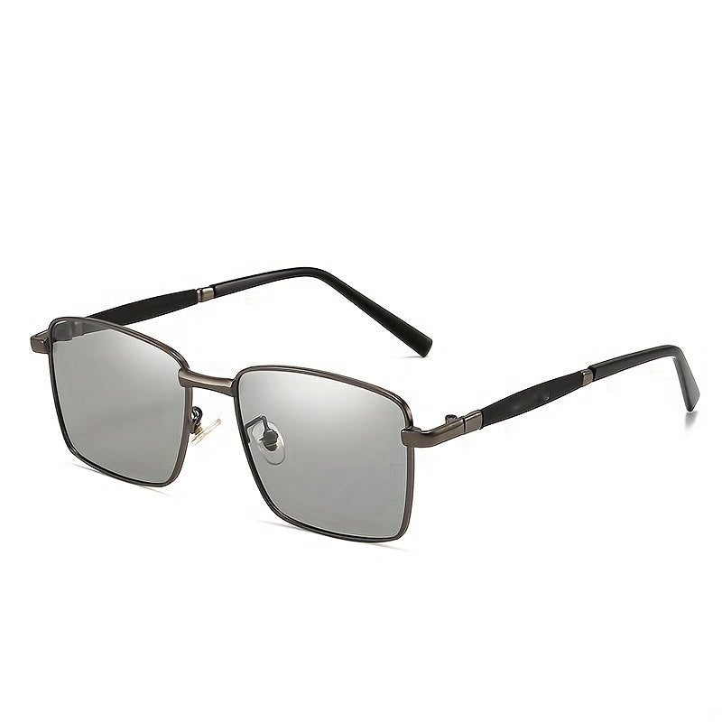 Polarized Sunglasses Men's Driving Fishing Metal Sunshade UV Protection Glasses
