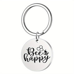Boys Cartoon Bee Pendant Keychain Decorative Accessories Gift