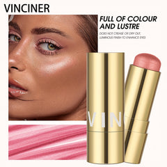 Glitter Contouring Bronzer Pen for Face Shimmer Powder Stick