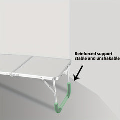 Foldable Laptop Table Bed Dining Space Saving Desk