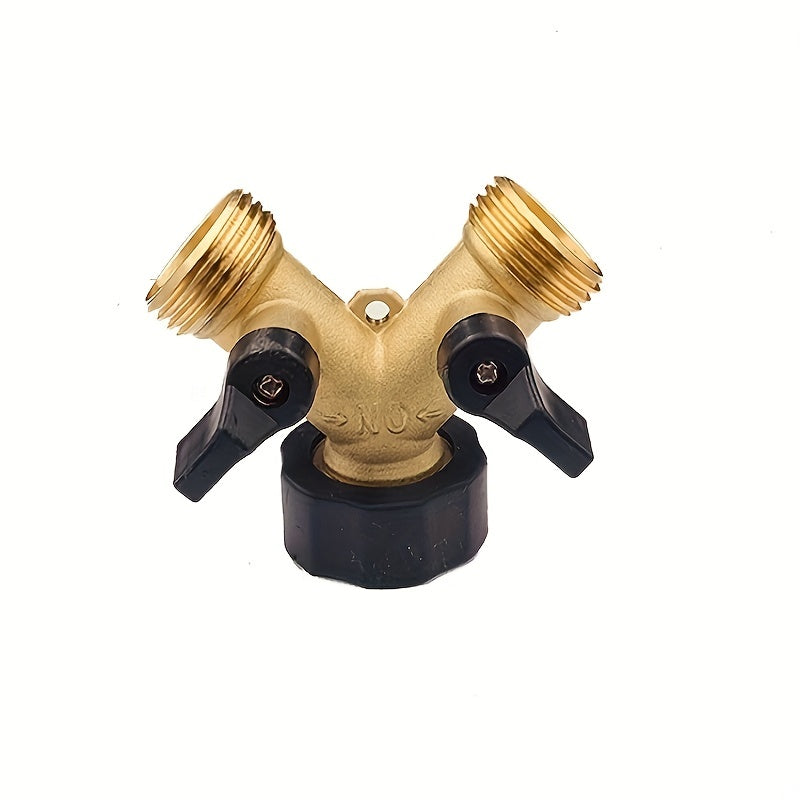 3/4 American Standard Metal Ball Valve Garden Faucet Three Way Hose Brass