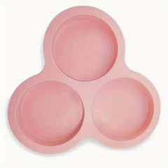 Washable Silicone Round Cake Molds & Decorating Tray Set