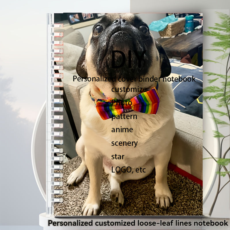 Custom Pet Photo Notebook Personalized for Special Occasions