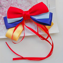 Snow Bow Knot Hairpin Strap Hairpin Clip for Little Girl