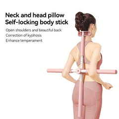 Spine Support Trainer Yoga Cross Body Stick Posture Correction