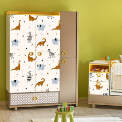 7pcs Dinosaur Stair and Drawer Stickers