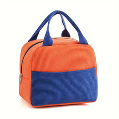 Space Themed Lunch Box Tote Bag Insulated Cooler for Outdoor Adventure