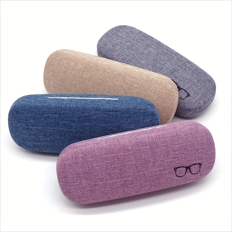Eyeglasses Pattern Glasses Case Hard Clamshell Reading Glasses Protective