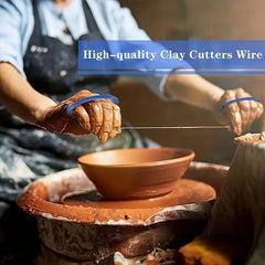 Clay Cutter Wire Cutting Pottery Tool Plastic Handle Ceramic 21 65inch
