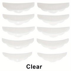 5 Pairs Lash Lift Rods Silicone Eyelash Pads Y Shape