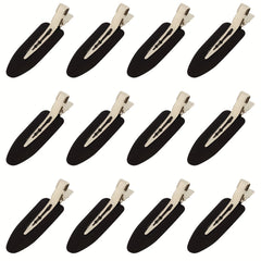 12pcs No Crease Hair Clip for Makeup Skincare Style Hair Clip Women Girls