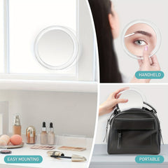 20x Magnifying Mirror With Suction Cups for Makeup
