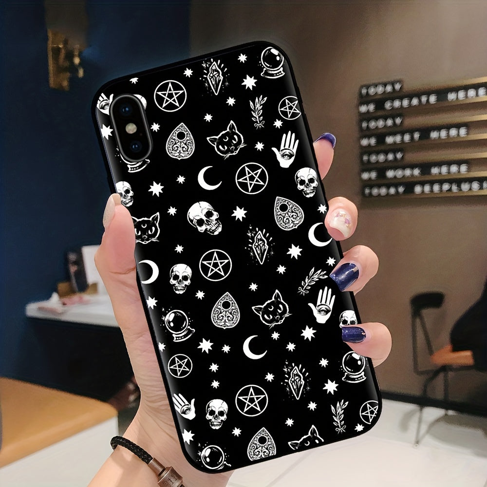 Halloween Horror Print Durable Phone Case for iPhone 5-15 Pro Max