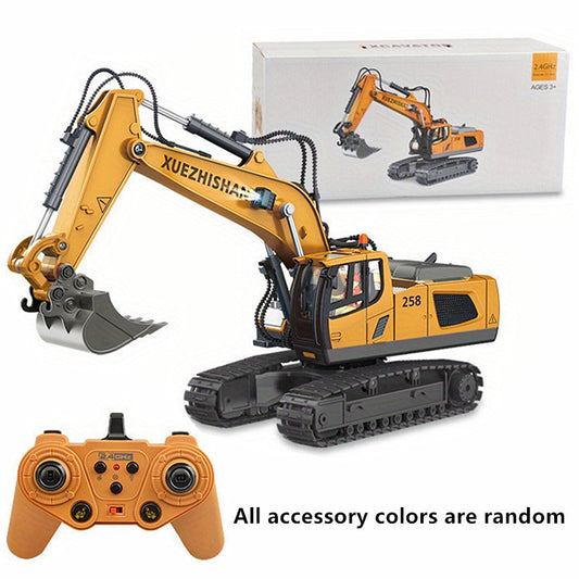 Kids Remote Control Excavator Crawler Digging Machine Toy