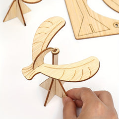Wooden Balanced Bird Steam Experiment DIY Handcrafted Puzzle Kit