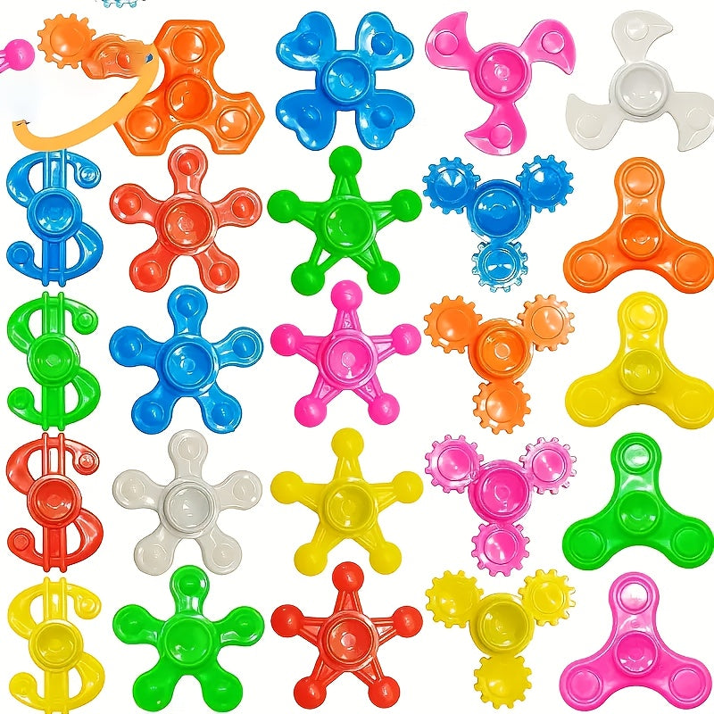 Colorful Fidget Spinners for Parties & Carnival Games