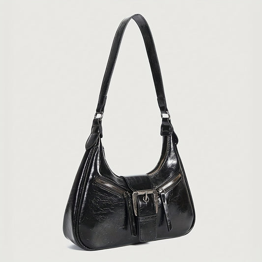 Y2K Punk Style Shoulder Bag for Women Vintage Underarm Purse