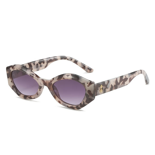 Irregular Sunglasses Ladies Small Frame Sunscreen Glasses