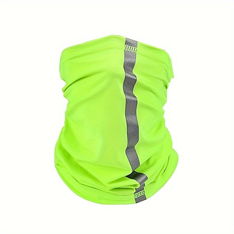 Reflective Neck Gaiter Face Cover for Safety