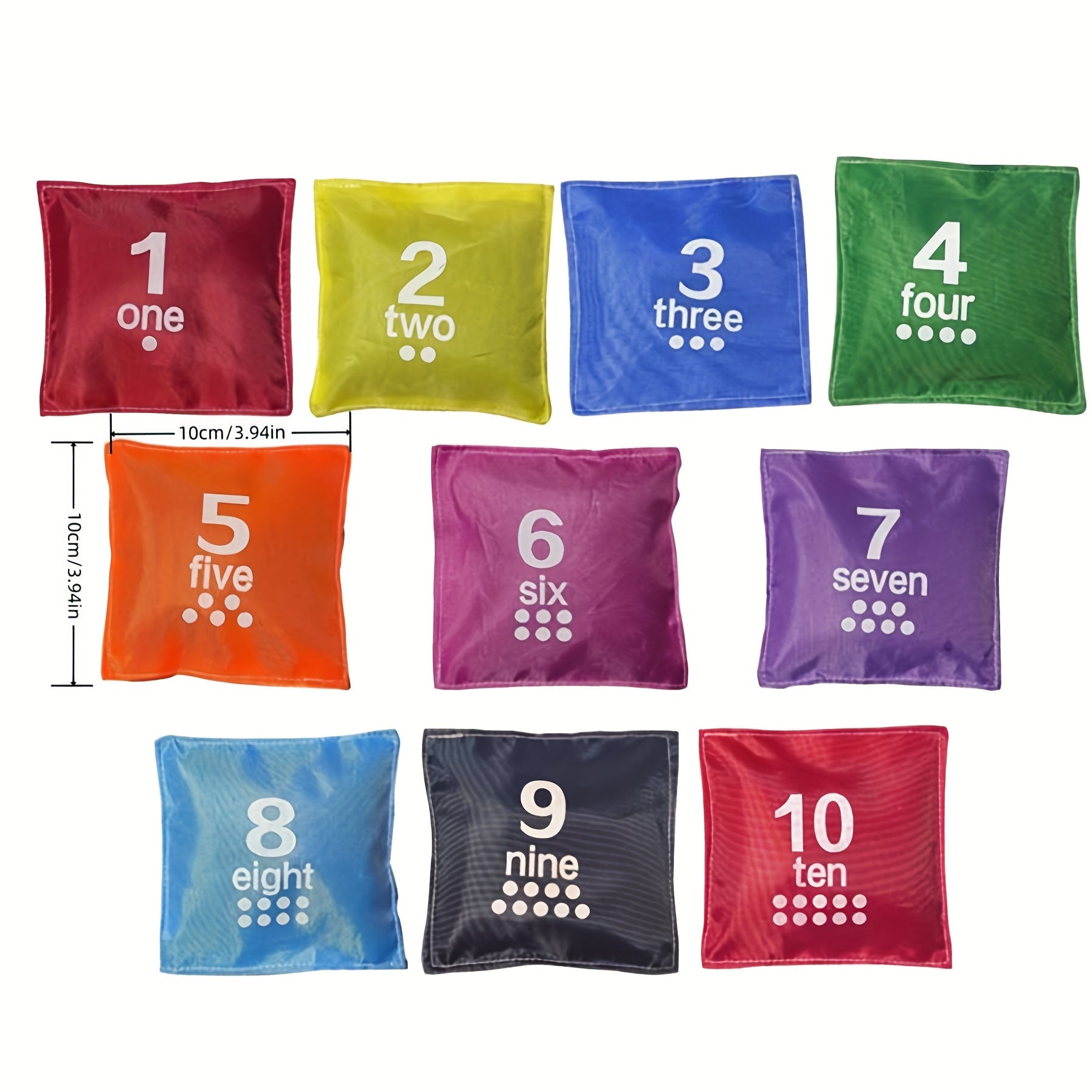Educational Bean Bags for Toddlers - Preschool Learning Toys