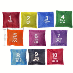 Educational Bean Bags for Toddlers - Preschool Learning Toys