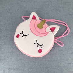 Unicorn Plush Cotton Handbag Messenger Travel Shoulder Bag Satchel