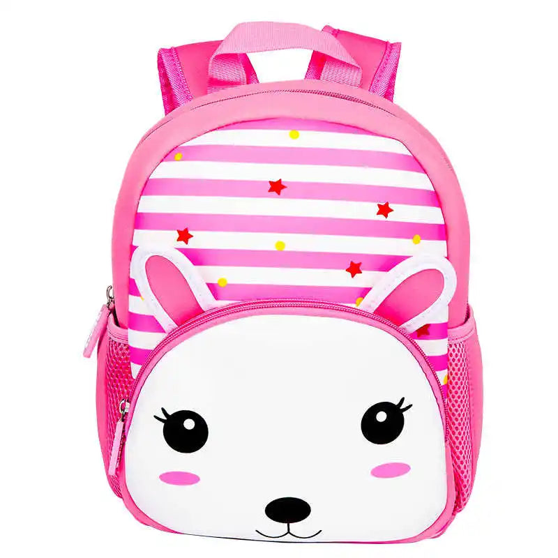 3D Cartoon Animal Children Backpacks Satchel Infant Kindergarten Kids Schoolbag