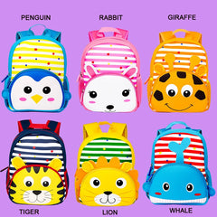 3D Cartoon Animal Children Backpacks Satchel Infant Kindergarten Kids Schoolbag