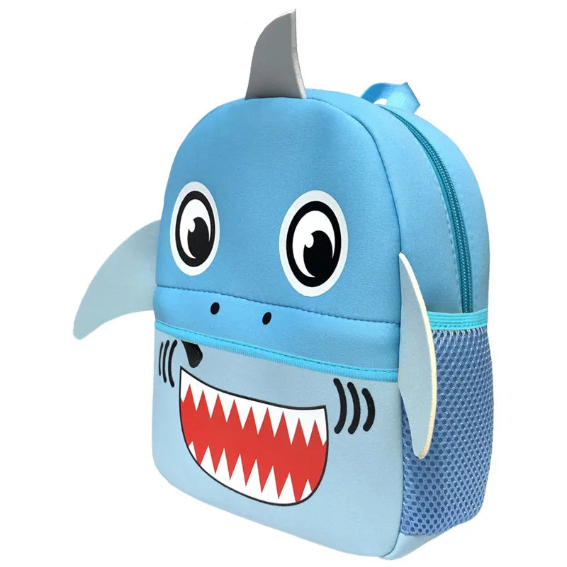 3D Cartoon Children Backpacks Girl Boys School Bags Baby Cut Toddler Kids Bag