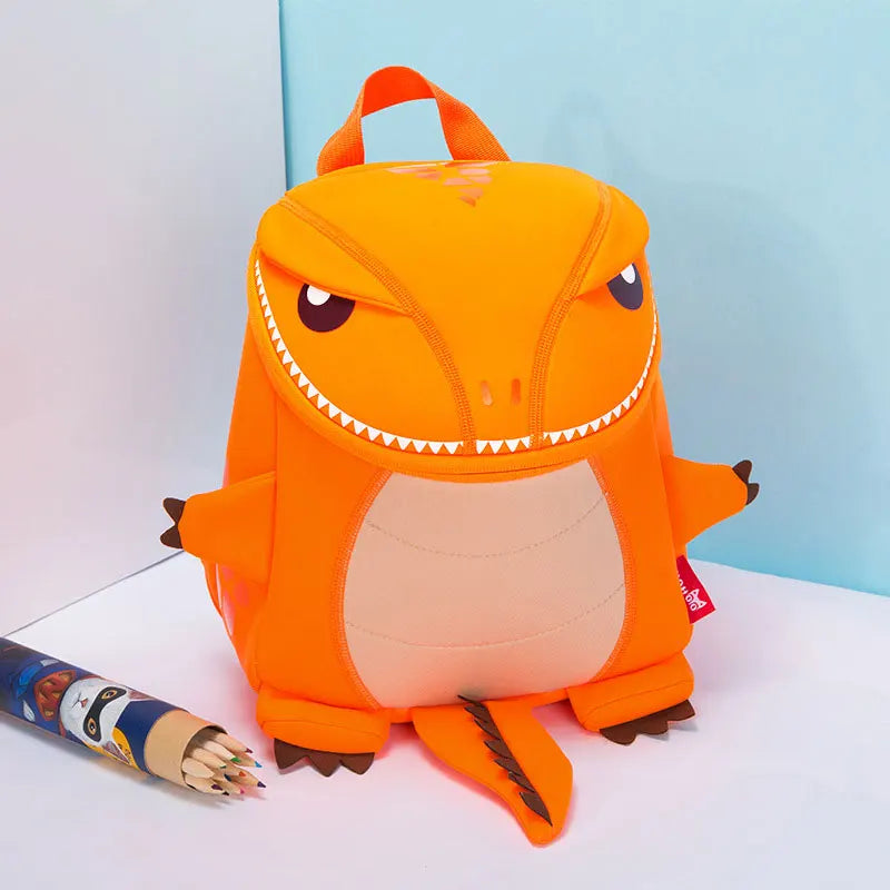 3D Dinosaur Backpack Boys Kids Kindergarten Small SchoolBag Girls Animal Prints