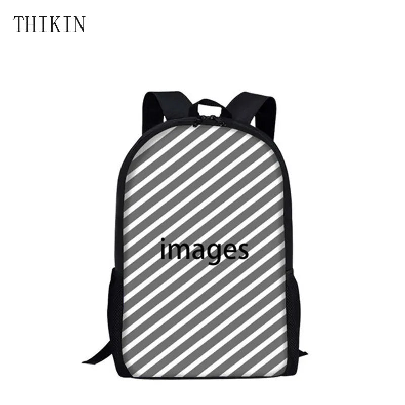 3D Dachshund Dog Printing School Bags Boys Girls Travel Rucksack Backpack
