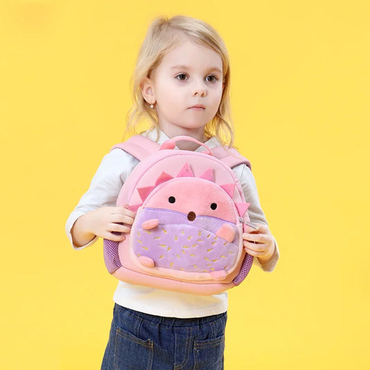 3D Hedgehog School Bags for Girls and Boys