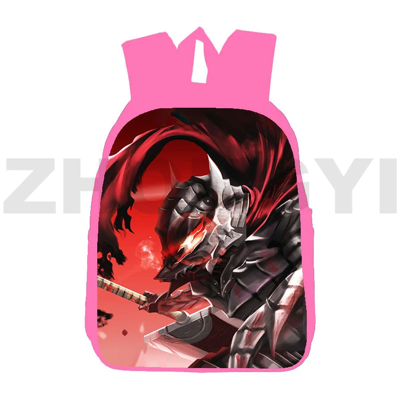 Berserk Guts Backpack Teenagers Zodd Schoolbag Pink
