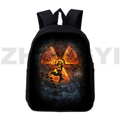 Anime S.T.A.L.K.E.R. 2 Backpack Cartoon Bookbag Stalker 2 12 inch Schoolbag