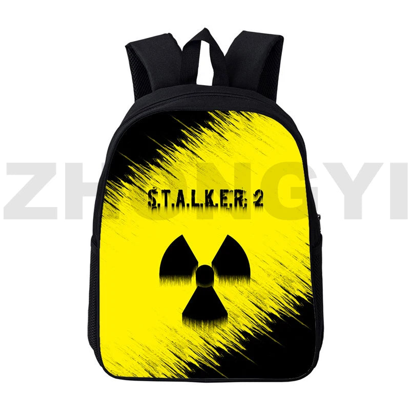 Anime S.T.A.L.K.E.R. 2 Backpack Cartoon Bookbag Stalker 2 12 inch Schoolbag