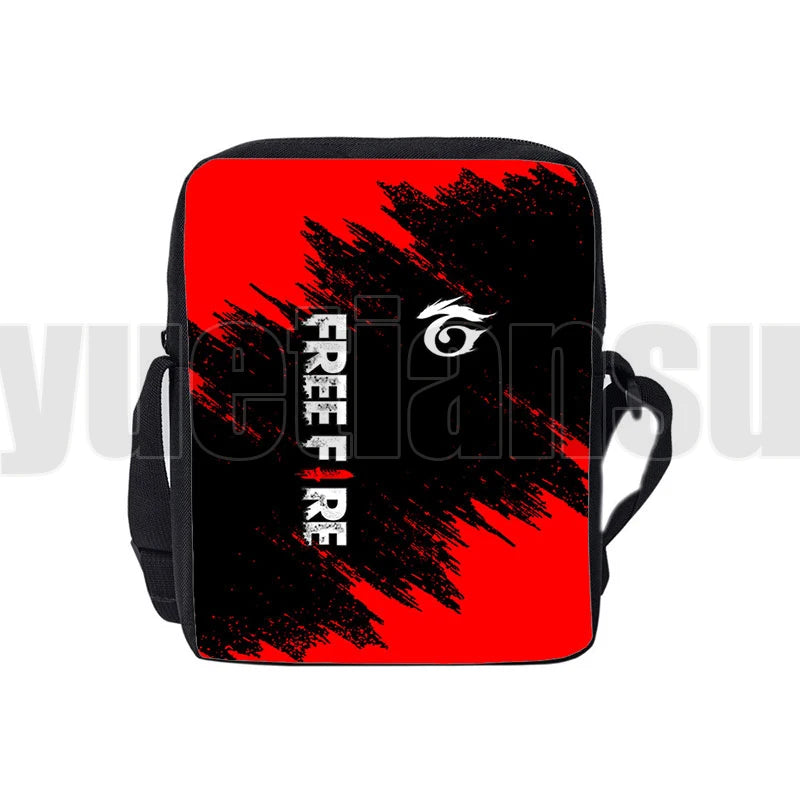 Garena Fire Shoulder Bag Kids Crossbody Rucksack