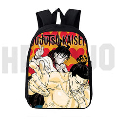 Japan Jujutsu Kaisen Backpack Men Anime Zipper Rucksacks Laptop Travelbags