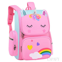 3D Unicorn Primary School Bags for Girls Waterproof Kids Bag School Student