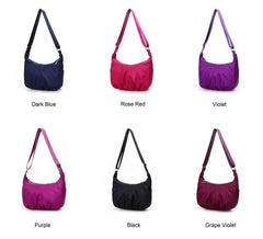 Waterproof Nylon Messenger Bags for Women 3PCS