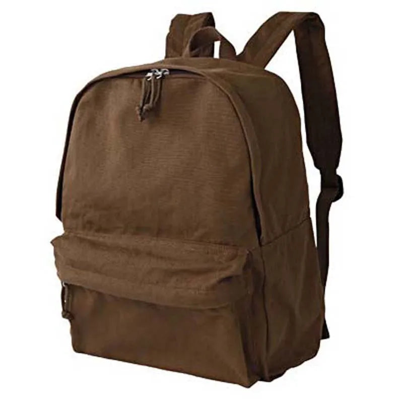 3PCS Canvas School Backpack for Teenage Travel Bagpack