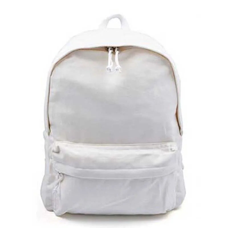 3PCS Canvas School Backpack for Teenage Travel Bagpack