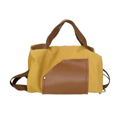 Canvas Casual Travel Handbag Backpack High-capacity Book Bag