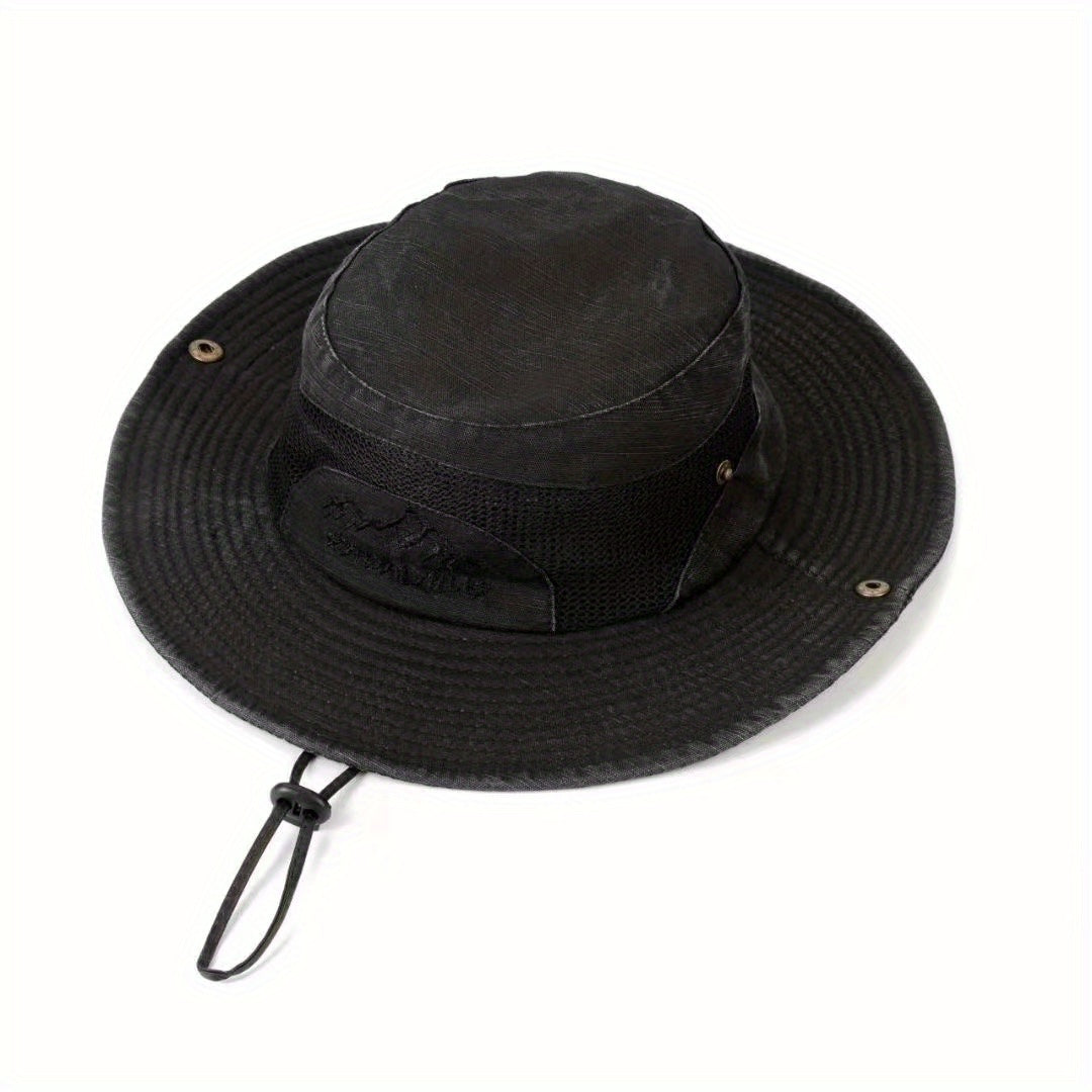 Men's Multicolor Sun Protection Outdoor Hat