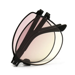 Vintage Oversized Square Sunglasses Women Lens Sun Protection